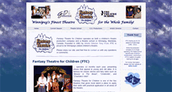 Desktop Screenshot of fantasytheatre.net